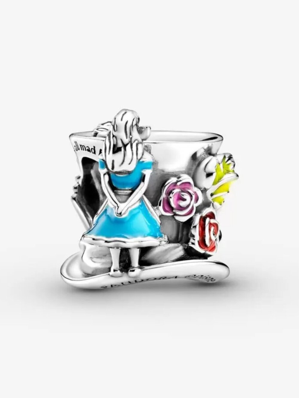 Pandora Disney Alice in Wonderland & The Mad Hatter's Tea Party Charm